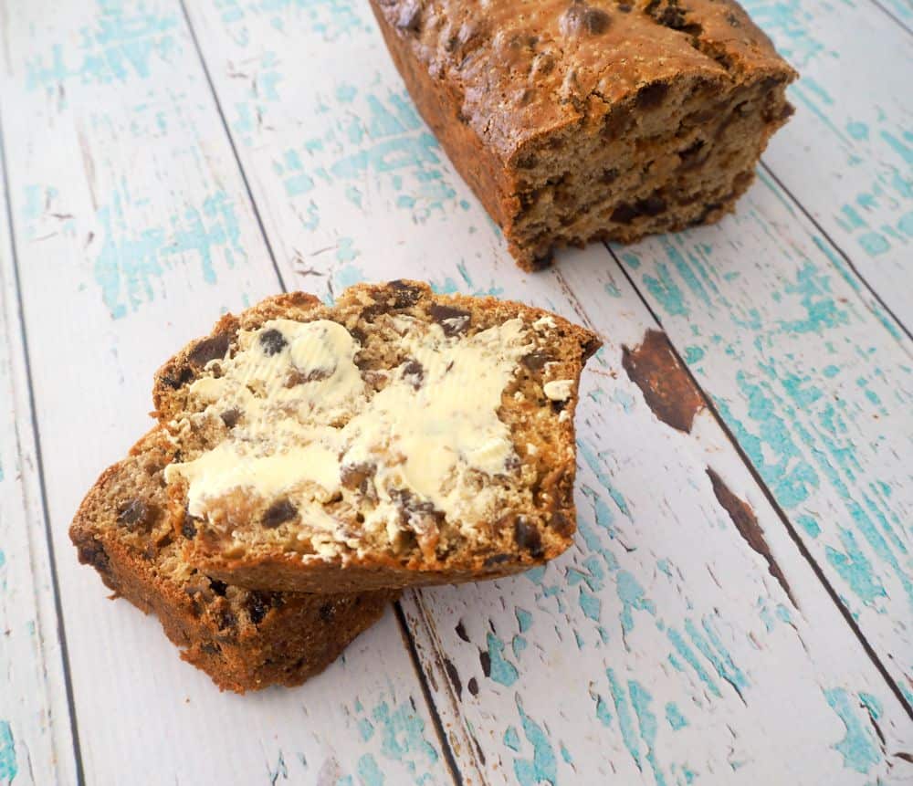10 delicious breakfast ideas for easier mornings! Yeast free fruit loaf
