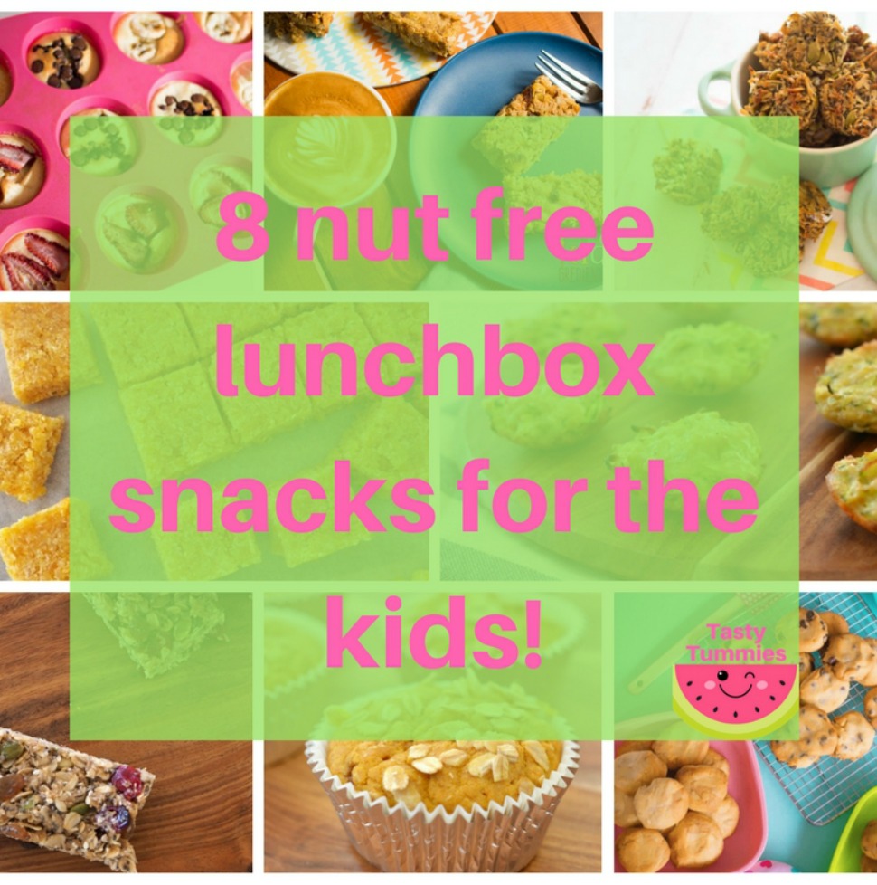 8 nut free lunchbox snacks for the kids